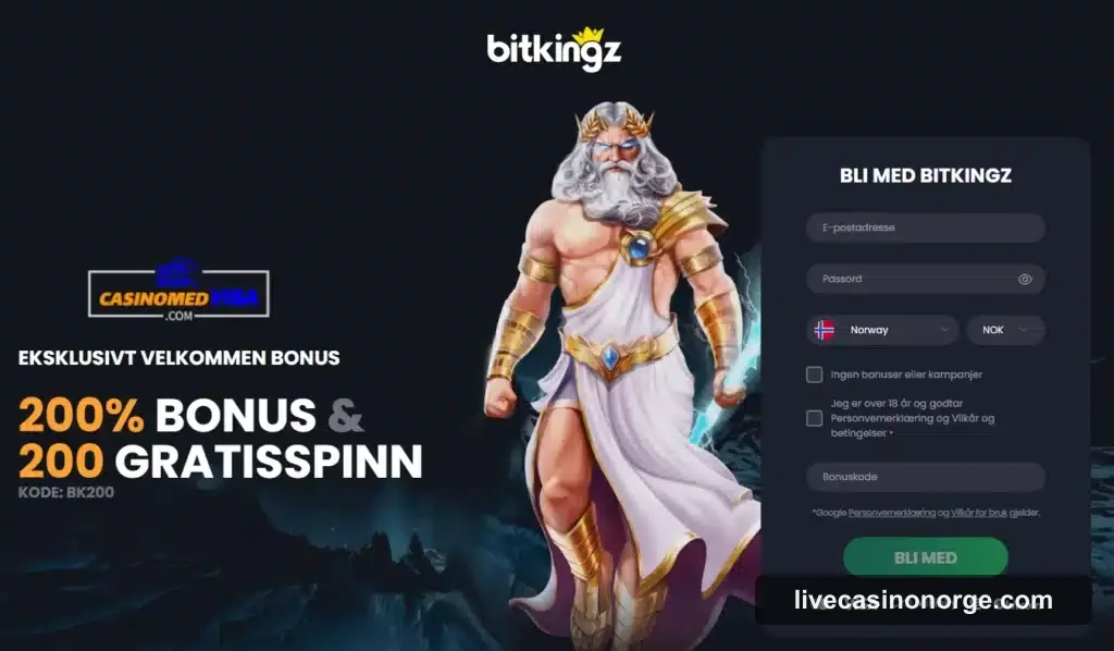 BitKingz Casino bonus og kampanjer