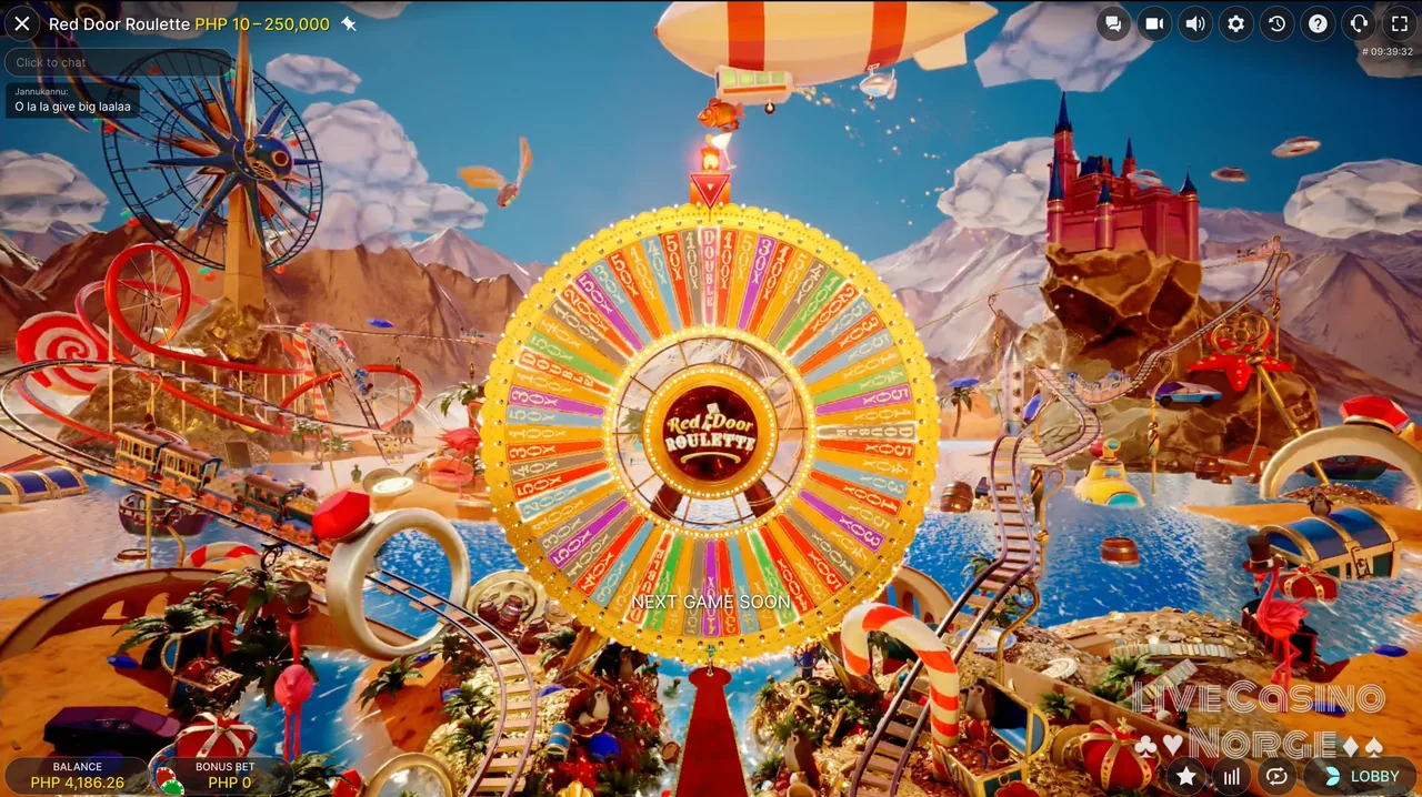 Red Door Roulette - Red Door kan åpne Crazy Time-inspirert bonusrunde.