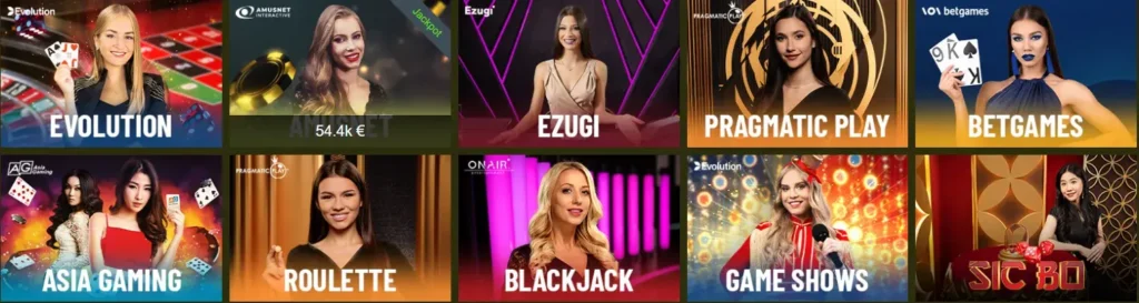 thor casino live spill