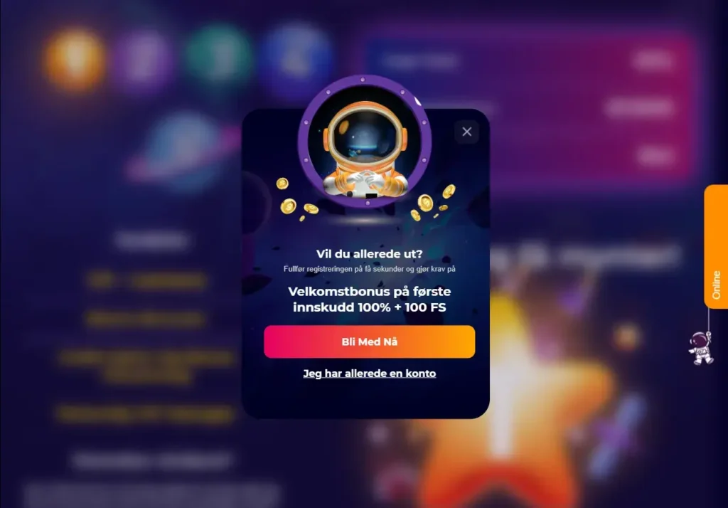 Cosmic-Slot-Casino-Registrering