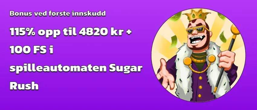 SpinsBro Casino - Forste innskudd bonus