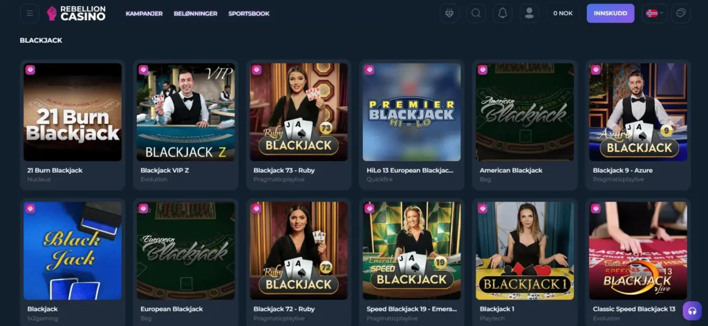 blackjack rebellion main