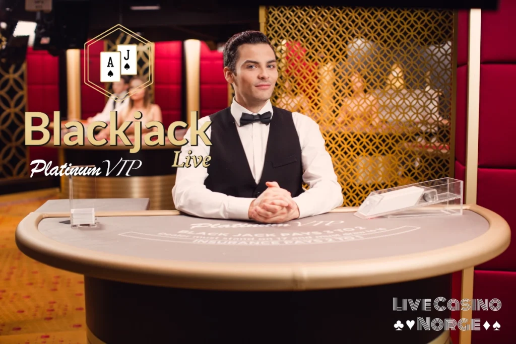 Hvordan spille Blackjack Platinum VIP - Evolution Gaming